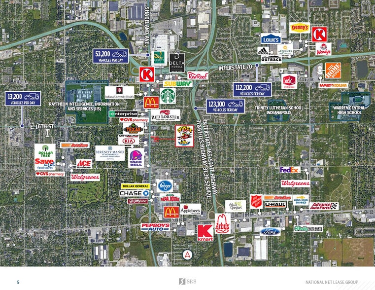 More Photos Of 1399 N Shadeland Ave, Indianapolis Freestanding For Lease