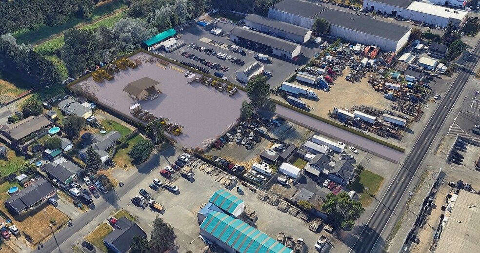 More Photos Of 10015 19th Ave E, Tacoma Contractor Storage Yard For Lease