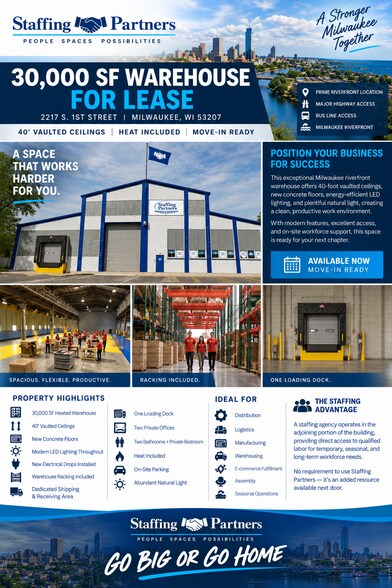 More Photos Of 2217 S 1st St, Milwaukee Warehouse For Lease