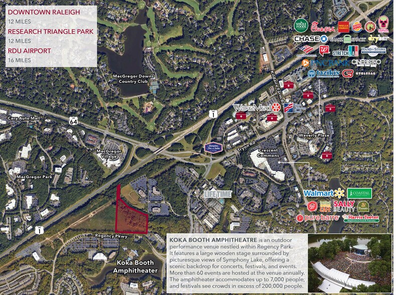 More Photos Of 8200 Regency Pky, Cary Land For Sale