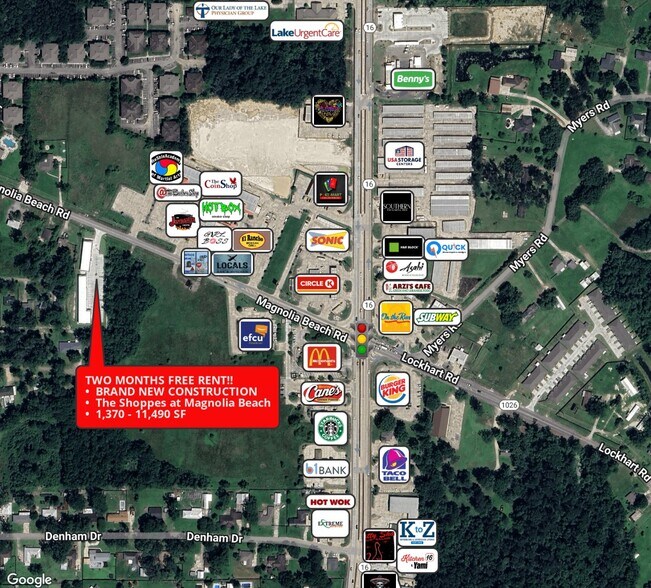 More Photos Of 7702 Magnolia Beach Rd, Denham Springs Office For Lease