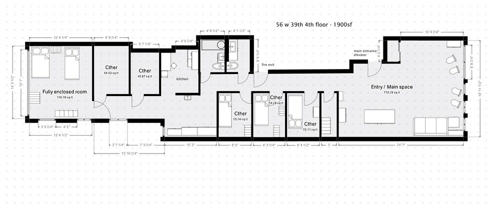 More Photos Of 56 W 39th St, New York Office For Lease