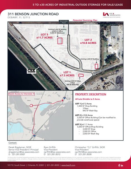 More Photos Of 311 Benson Junction Road Rd, Debary Land For Sale