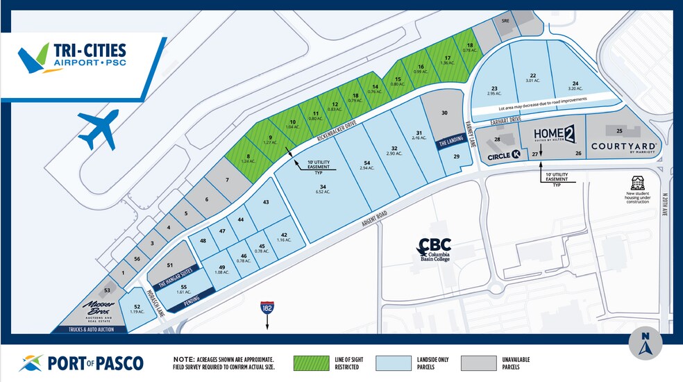Primary Photo Of Argent Rd & I-182 Hwy, Pasco Land For Lease