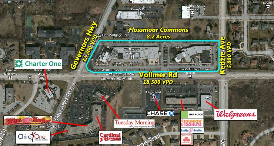 More Photos Of 3212-3252 Vollmer Rd, Olympia Fields Unknown For Lease