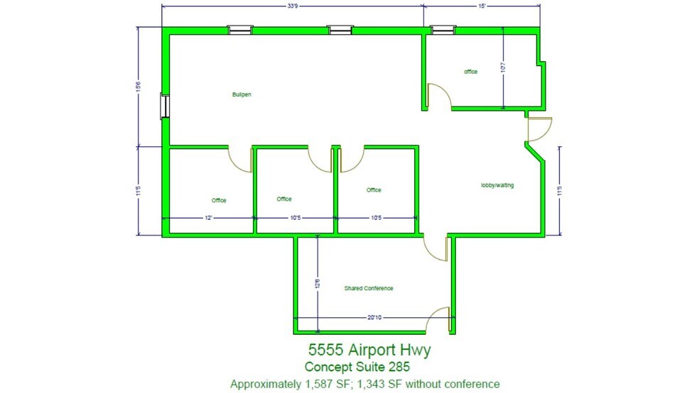 More Photos Of 5555 Airport Hwy, Toledo Office For Lease