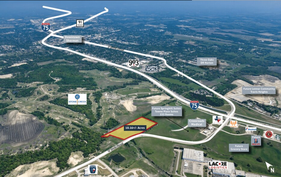 More Photos Of West Travis Street, Sherman Land For Sale