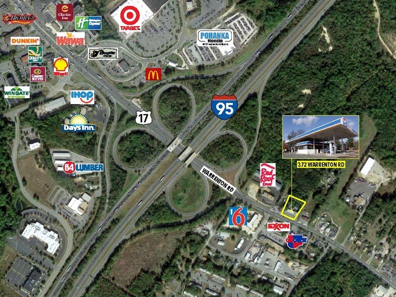 Primary Photo Of 372 Warrenton Rd, Fredericksburg Convenience Store For Sale