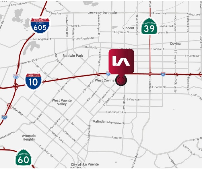 More Photos Of 300-330 S Vincent Ave, West Covina Freestanding For Sale