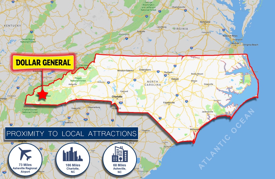 More Photos Of 7164 US-19, Bryson City General Retail For Sale