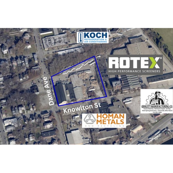 More Photos Of 4164 Dane Ave, Cincinnati Manufacturing For Sale