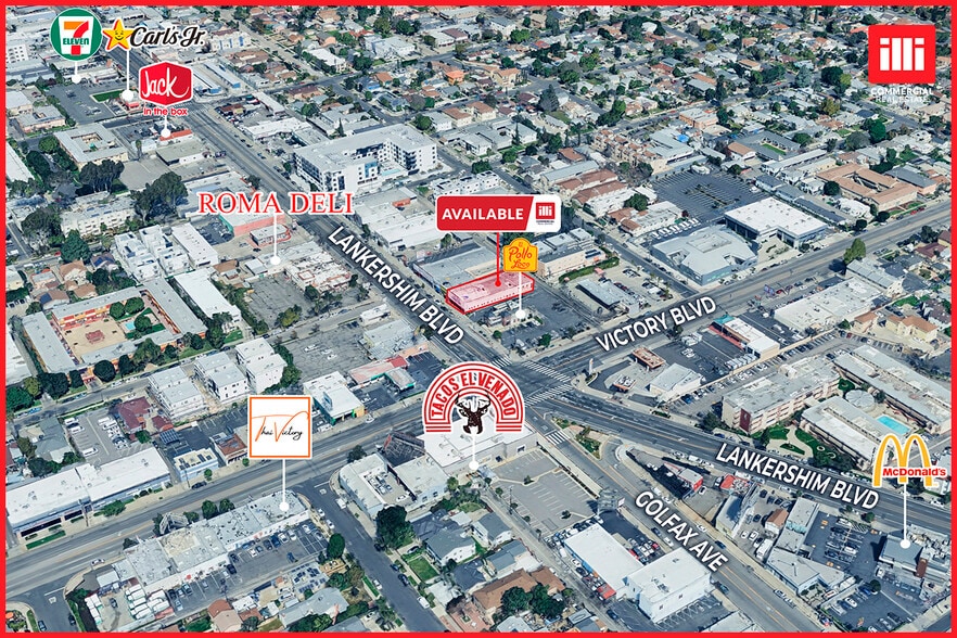 Primary Photo Of 6418 Lankershim Blvd, North Hollywood Storefront For Lease