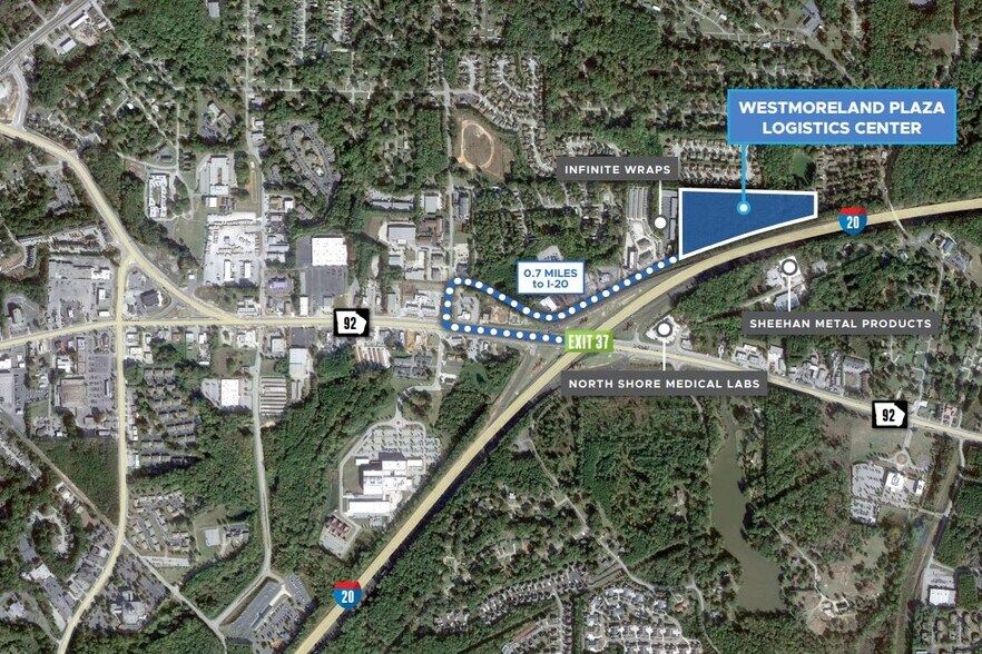 More Photos Of 5501 Westmoreland Plz, Douglasville Distribution For Lease