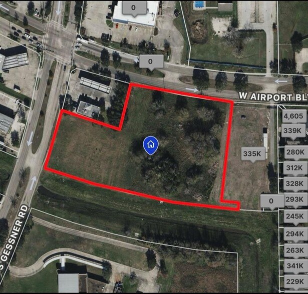 More Photos Of 12409 S Gessner Rd, Houston Land For Sale