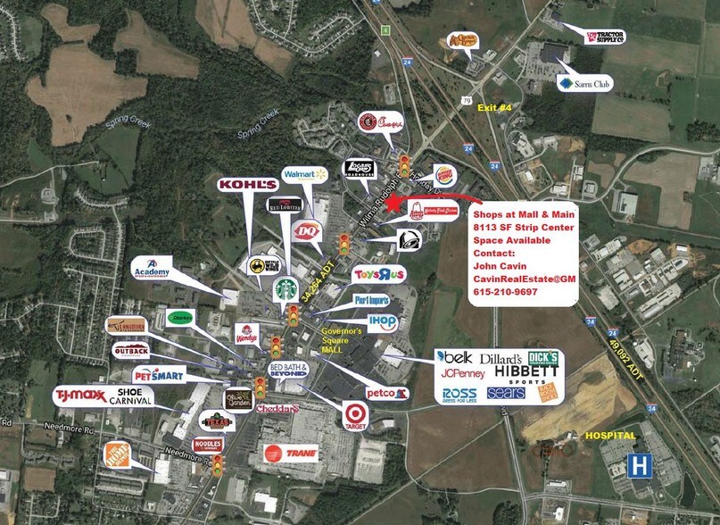 More Photos Of 3075b Wilma Rudolph Blvd, Clarksville Storefront For Lease