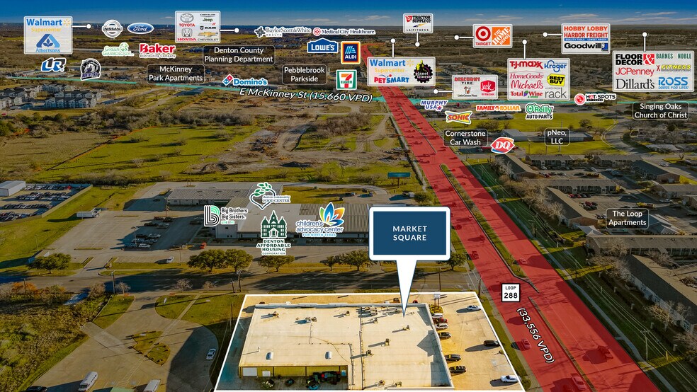 More Photos Of 400 N Loop 288, Denton Storefront For Lease
