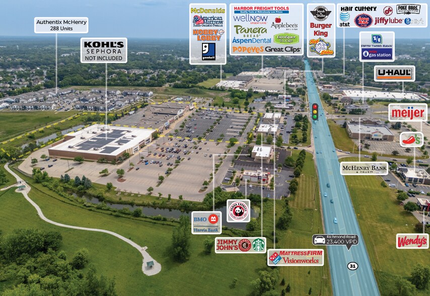 More Photos Of 2226-2362 N Richmond Rd, Mchenry General Retail For Sale