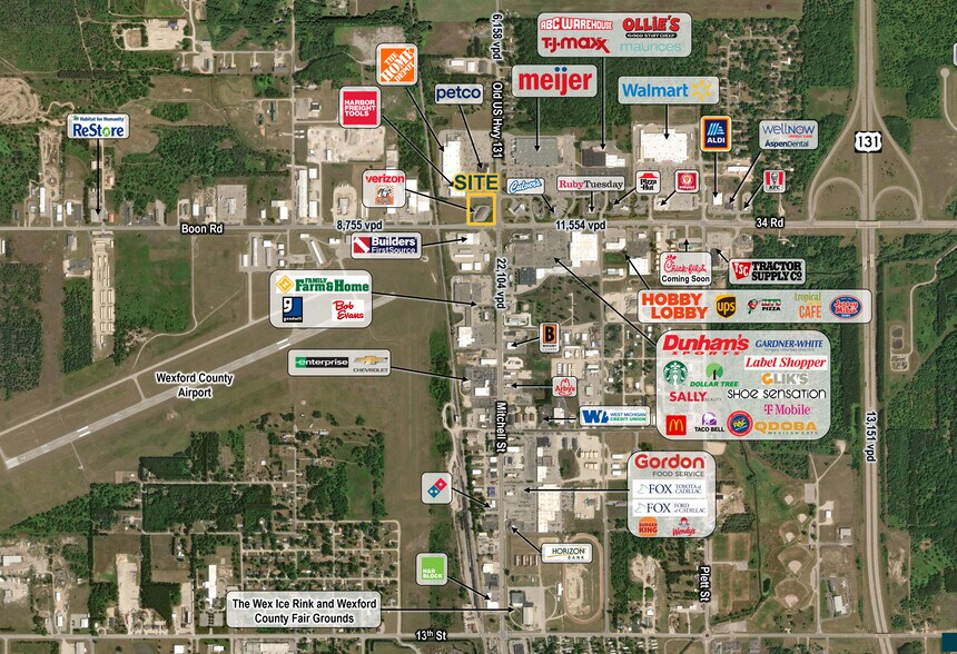 More Photos Of 3970 US Highway 131 S, Cadillac Storefront For Lease