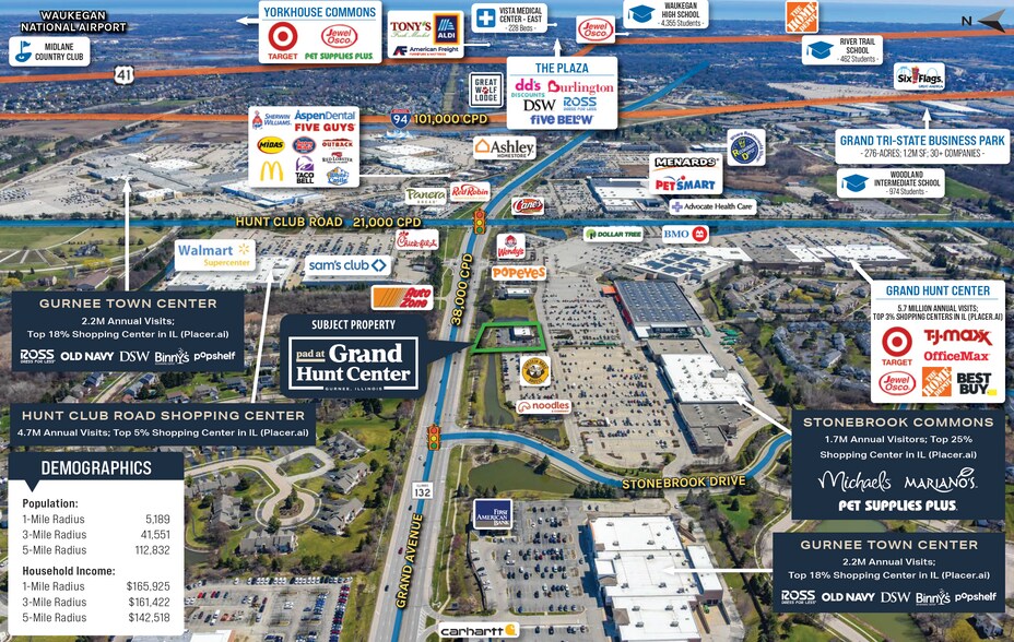 More Photos Of 6631 Grand Ave, Gurnee Storefront For Sale