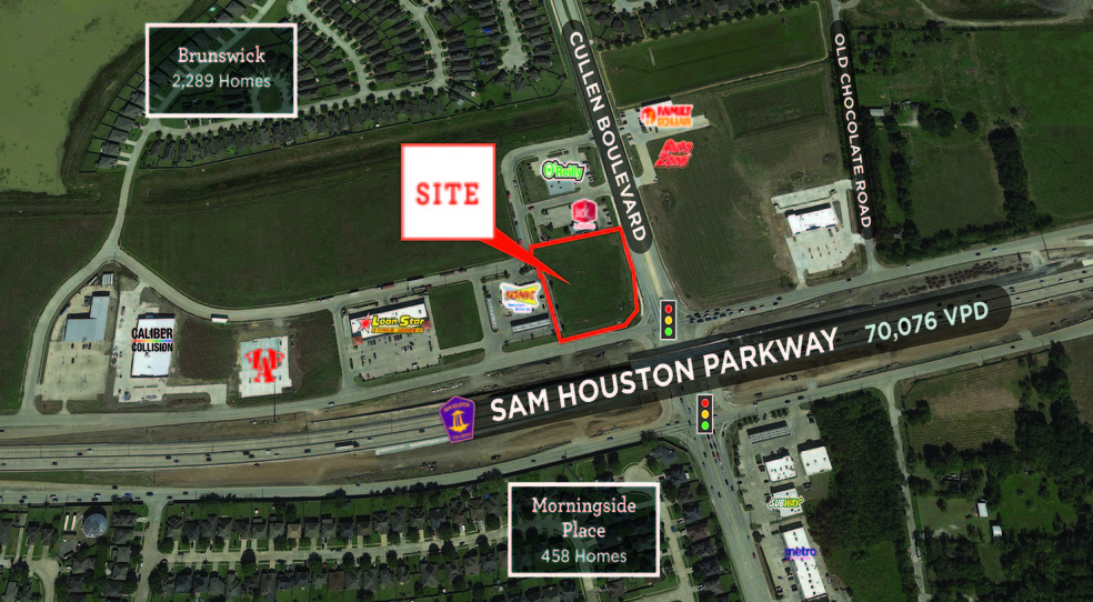 Primary Photo Of Sam Houston Pkwy @ Cullen Blvd, Houston Land For Lease