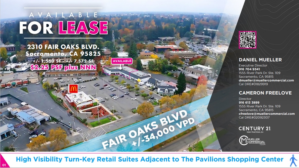 Primary Photo Of 2310 Fair Oaks Blvd, Sacramento General Retail For Lease