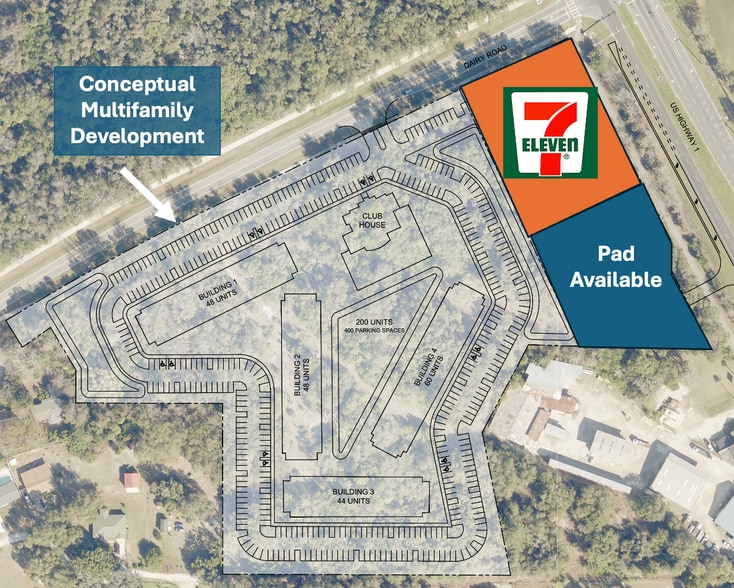 More Photos Of Us-1 and Dairy Road, Titusville Land For Lease