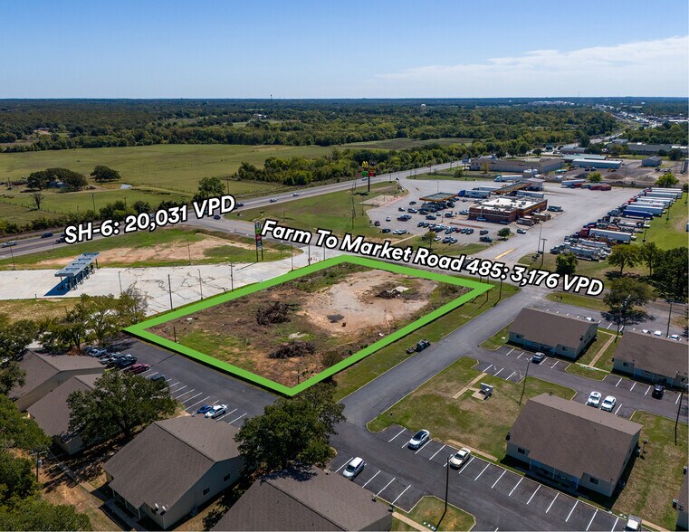 More Photos Of TBD FM 485, Hearne Land For Sale