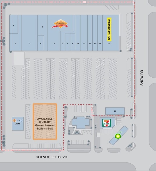 More Photos Of 5741 Chevrolet Blvd, Parma Land For Lease