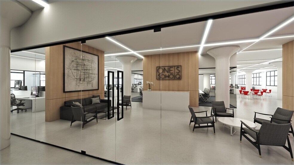 More Photos Of One Soho Sq, New York Office For Lease