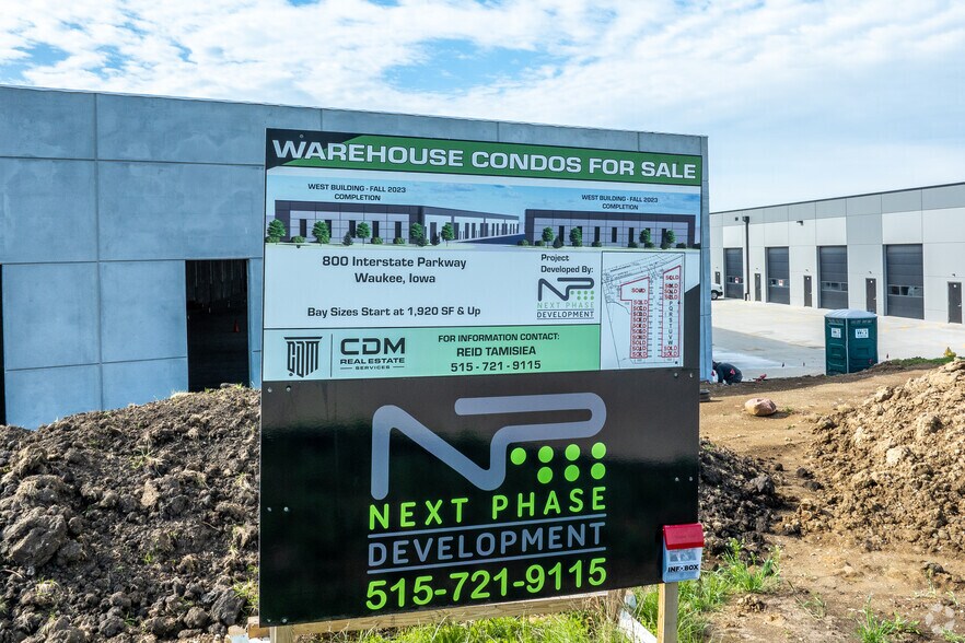 More Photos Of 800 Interstate Pky, Waukee Warehouse For Sale