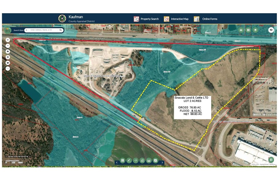 Primary Photo Of West US-80 @ Spur 557, Terrell Land For Sale