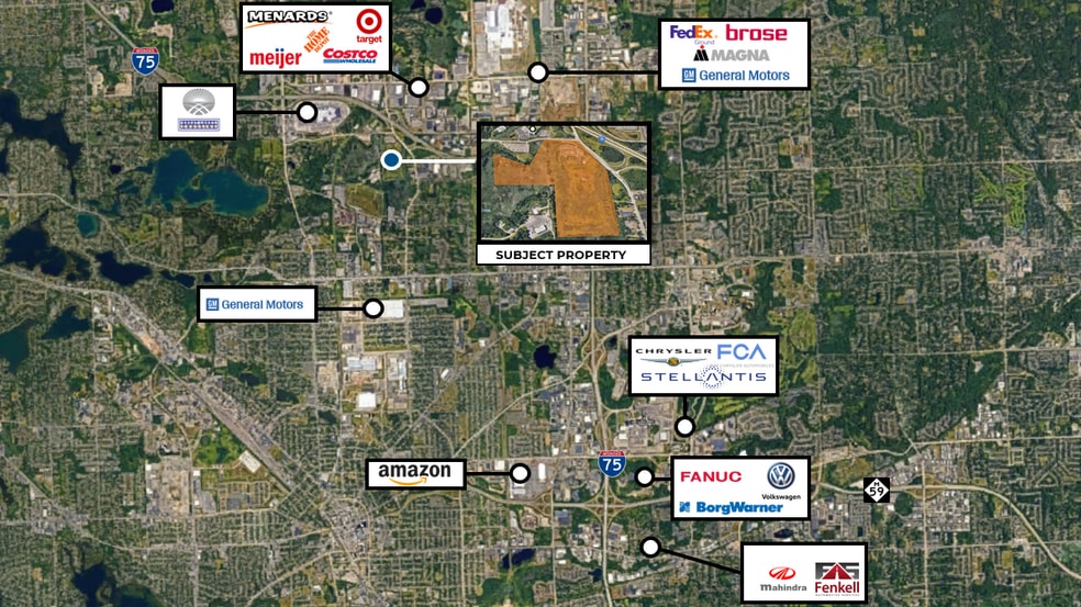Primary Photo Of 3951-3971 Joslyn Rd, Auburn Hills Land For Sale