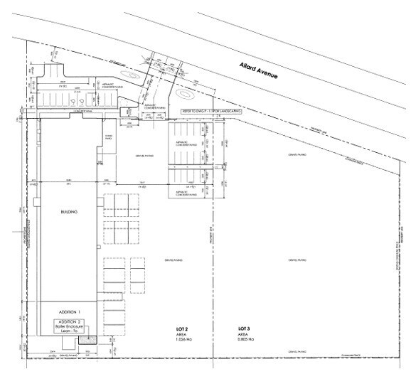 More Photos Of 3907-3909 Allard Av, Leduc Manufacturing For Lease