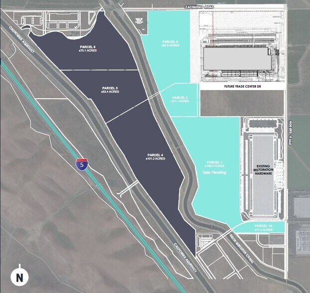 Primary Photo Of SW-Corner Rogers Rd & Zacharias Rd, Patterson Land For Sale