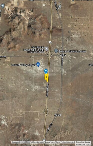 Primary Photo Of Aerospace Hwy, Mojave Land For Sale