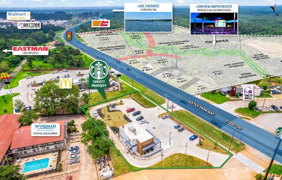 More Photos Of 3620 Estes Pky, Longview Fast Food For Sale