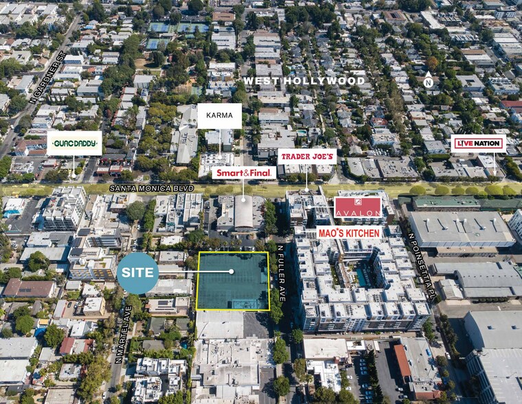 More Photos Of 1033 Fuller ave, West Hollywood Land For Lease