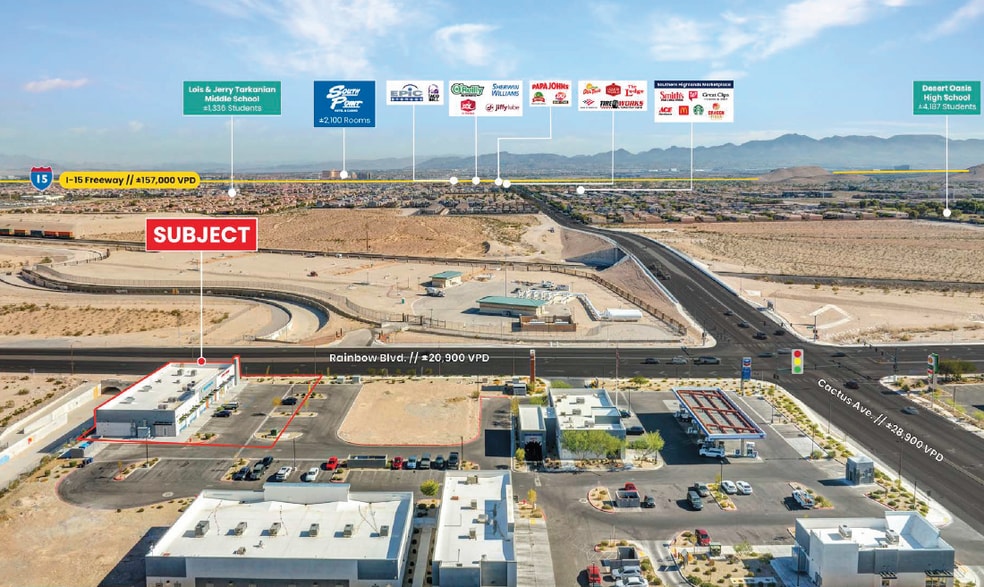 More Photos Of 10415 S Rainbow Blvd, Las Vegas Storefront For Sale
