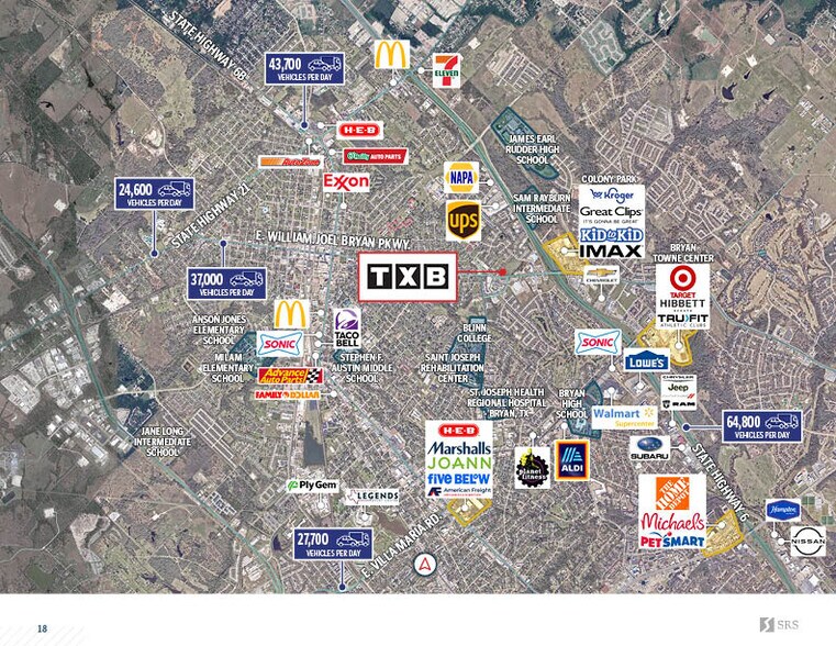 More Photos Of 2104 E William J Bryan Pky, Bryan Convenience Store For Sale