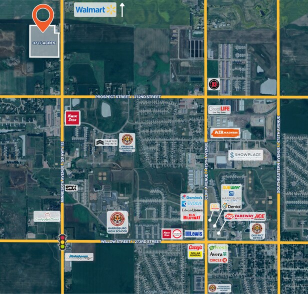 More Photos Of SD HWY 115 hwy, Harrisburg Land For Sale