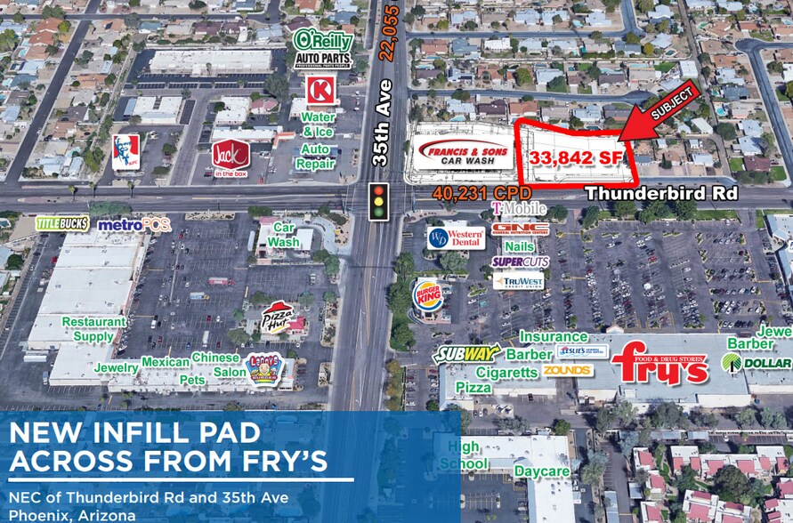 Primary Photo Of 3448 W Thunderbird Rd, Phoenix Land For Lease