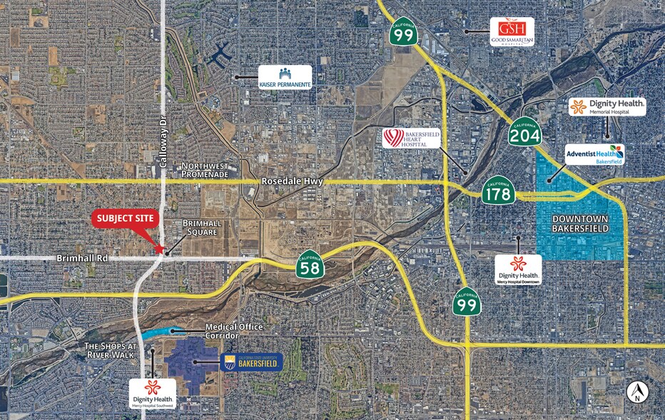 More Photos Of 9730 Brimhall Rd, Bakersfield Medical For Lease