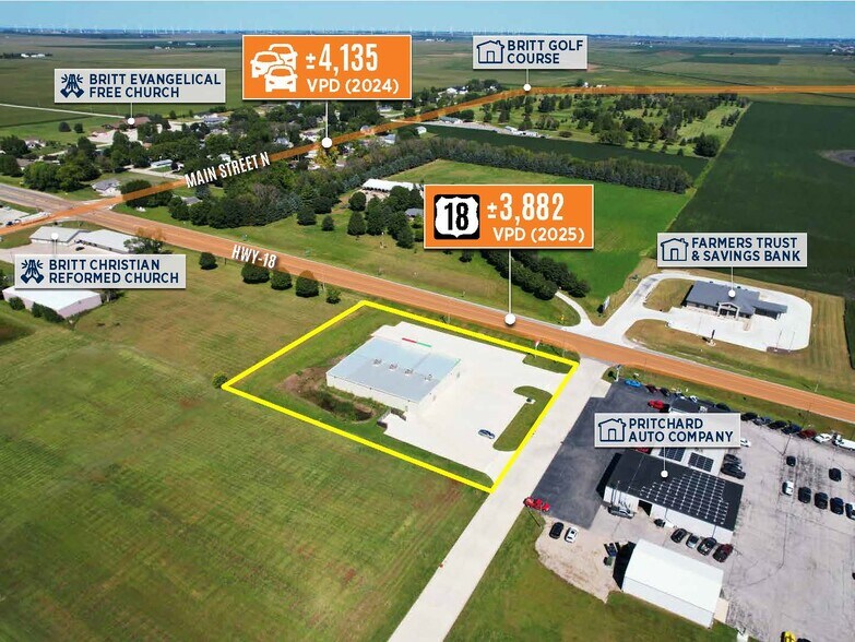 More Photos Of 970 Highway 18, Britt Freestanding For Sale