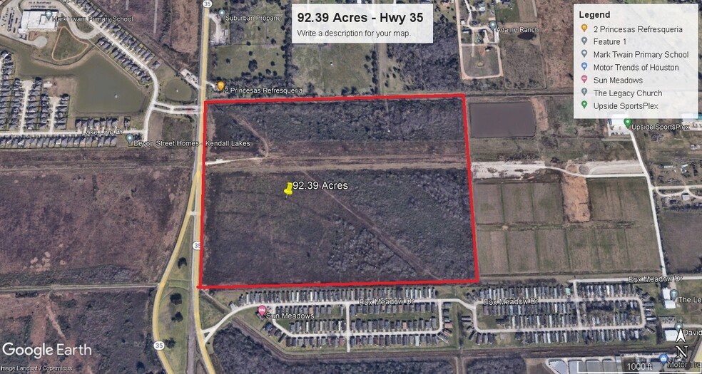 Primary Photo Of Highway 35, Alvin Land For Sale