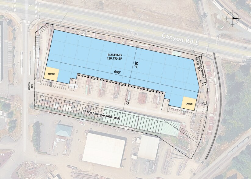 Primary Photo Of 5501 184th E st, Puyallup Industrial For Lease