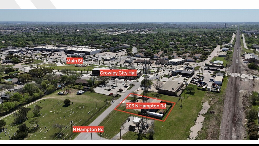 More Photos Of 203 N Hampton Rd, Crowley Warehouse For Lease