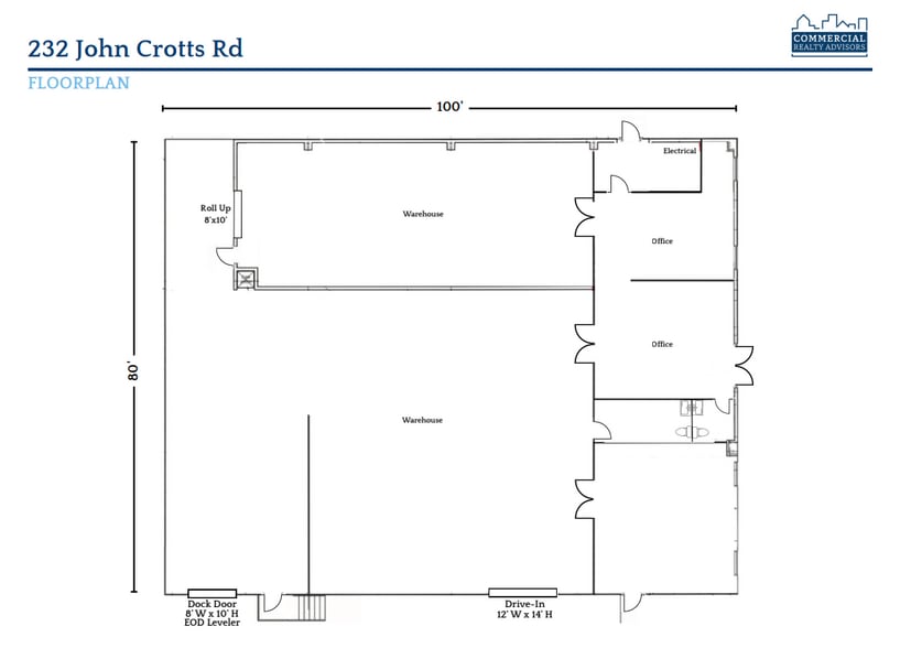 More Photos Of 232 John Crotts Rd, Mocksville Flex For Sale