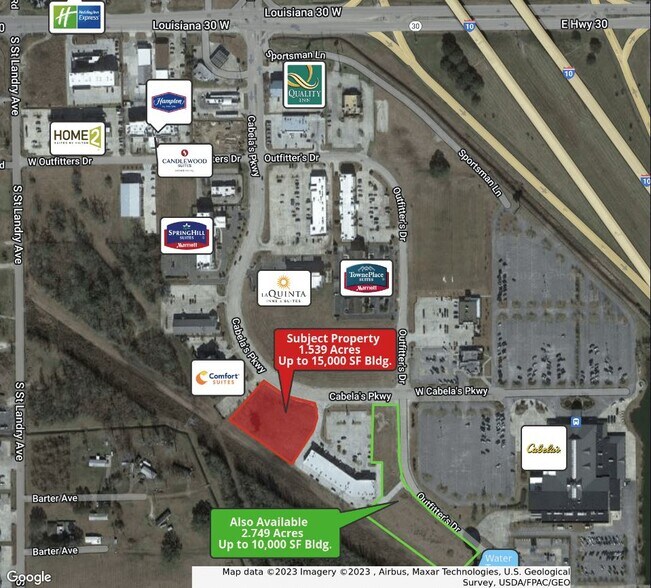 More Photos Of TBD Cabela's Pkwy., Gonzales Land For Sale