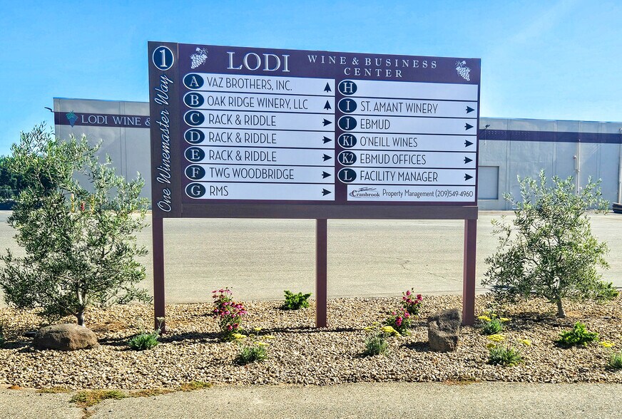 More Photos Of 1 Wine Master Way, Lodi Warehouse For Lease