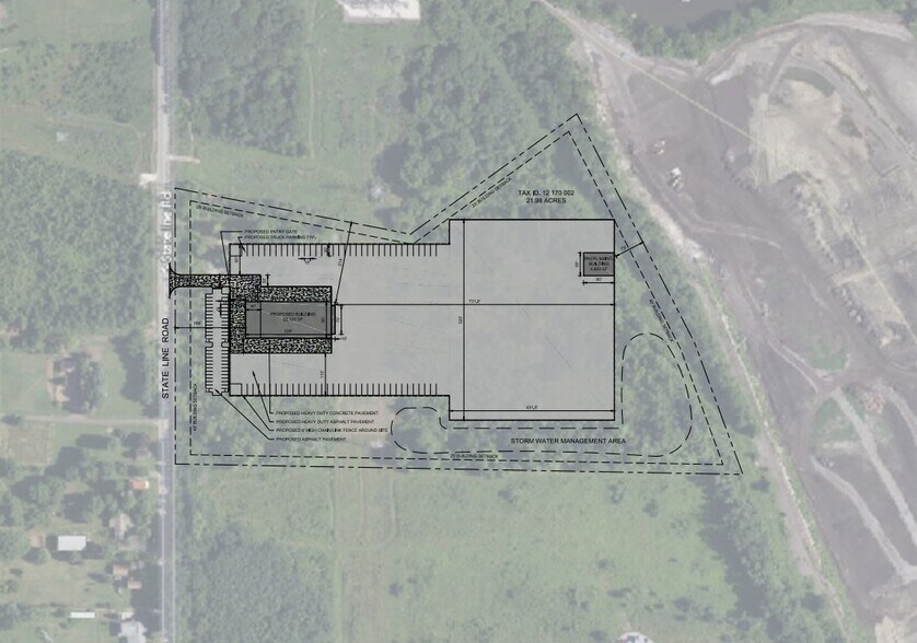 Primary Photo Of 1701 State Line, West Middlesex Truck Terminal For Lease